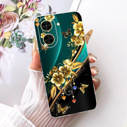 Xiaomi Redmi A5 4G / Poco C71 Case – Butterfly Painted Soft Silicone Phone Cover