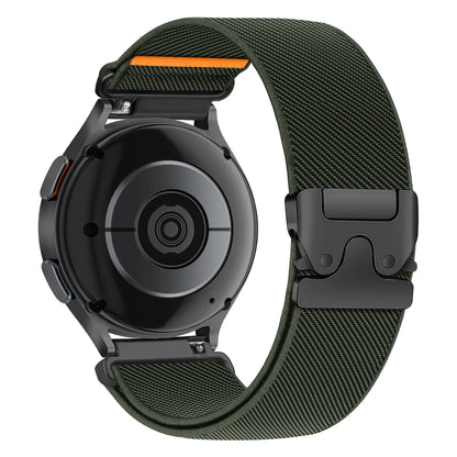 Justbart 20–22mm Klockband för Samsung och Huawei – Militärstil Parachute Bracelet  dam smartklocka android