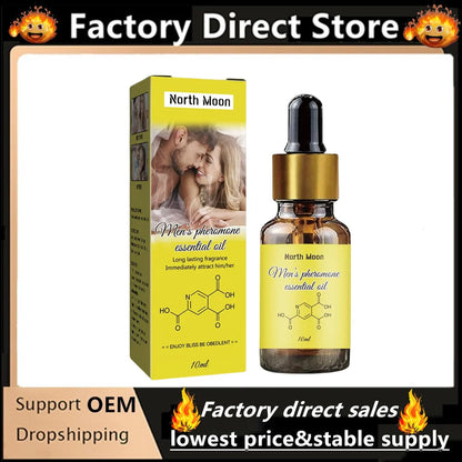 Natural Pheromone Oil 1/3/5PCS – Attraction Perfume for Men & Women