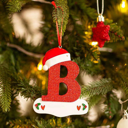 DIY Acrylic Letter Pendants – Christmas Tree Ornaments for Home & Navidad Decor