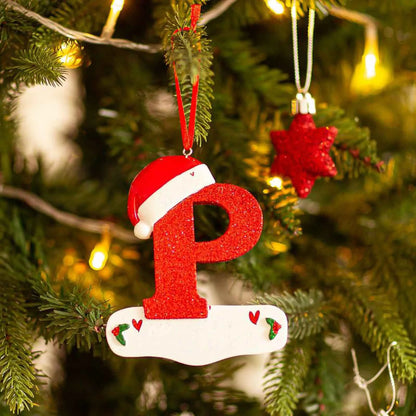 DIY Acrylic Letter Pendants – Christmas Tree Ornaments for Home & Navidad Decor
