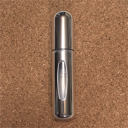 Portable Metal Perfume Bottle 5ml – Refillable Spray Atomizer for Fragrance Travel