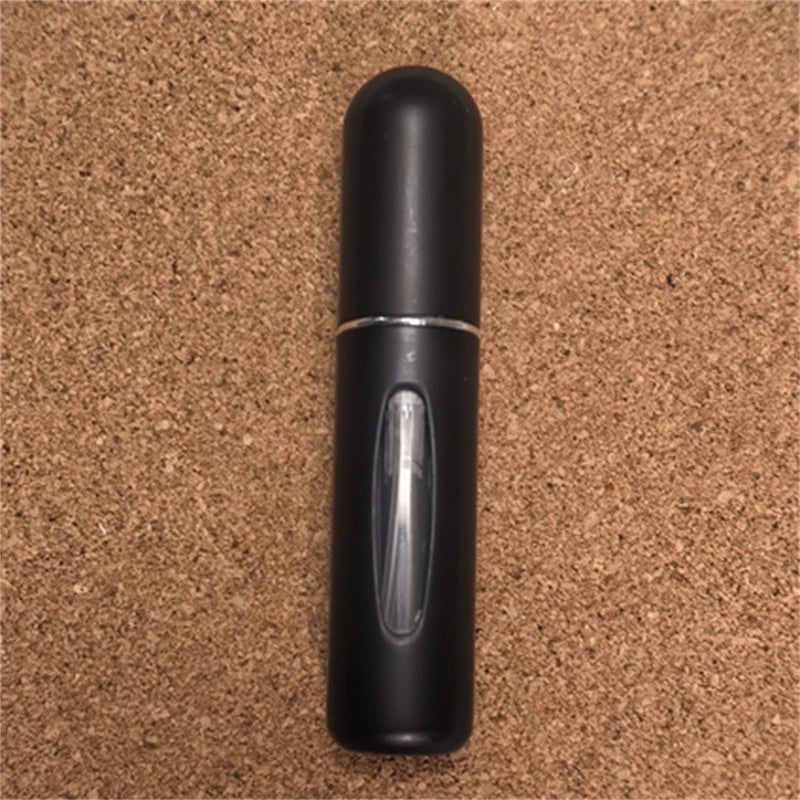 Portable Metal Perfume Bottle 5ml – Refillable Spray Atomizer for Fragrance Travel