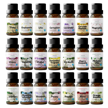 Women’s Floral Perfume Oils – 21 Types Essential Oils for Body, Skincare & Gifts