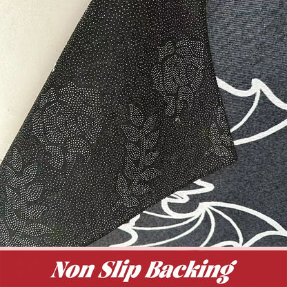 Festive Christmas Door Mat – Santa & Gingerbread Man Rug for Home New Year 2026