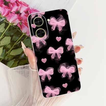 Xiaomi Redmi A5 4G / Poco C71 Case – Butterfly Painted Soft Silicone Phone Cover