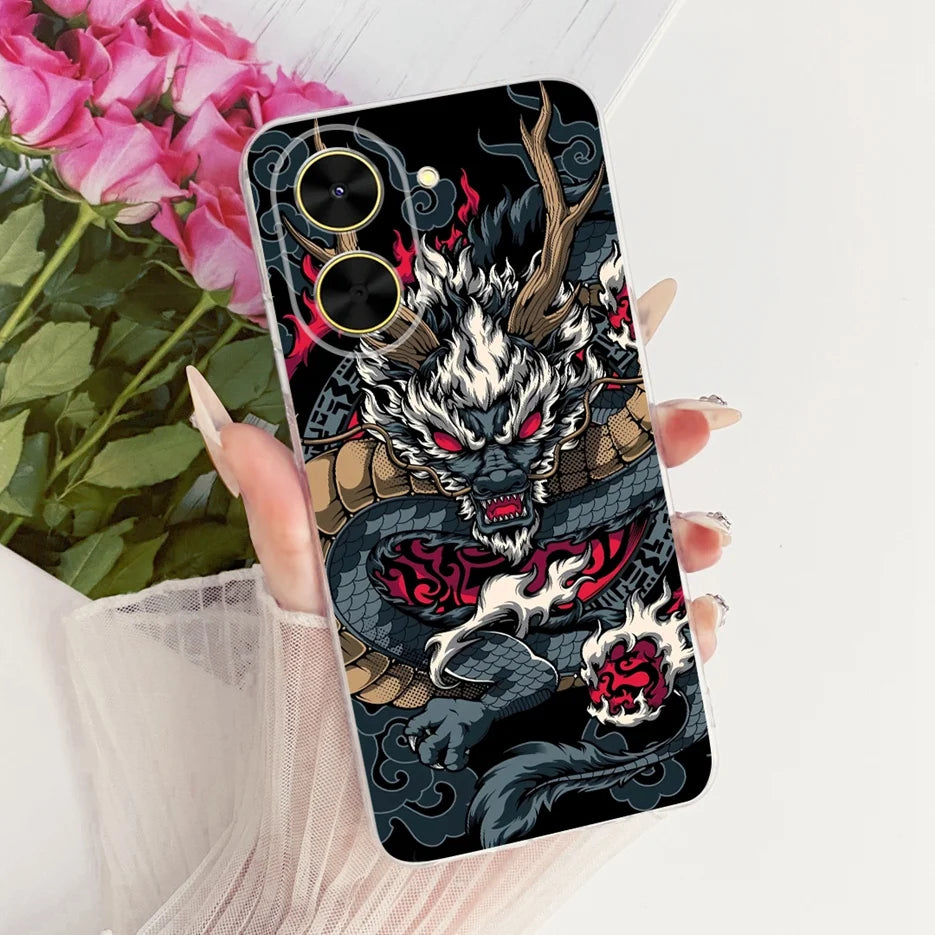 Xiaomi Redmi A5 4G / Poco C71 Case – Butterfly Painted Soft Silicone Phone Cover