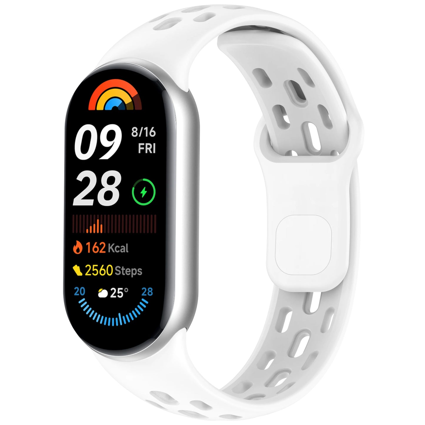 Watch Strap for Xiaomi Mi Band 10 9 8 NFC Accessories Sport Silicone Bracelet Wristband belt pulseira correa miband Mi band 10