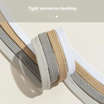 1Pair Fabric Flat Shoe laces Classic Shoelaces for Sneakers White Black Shoelace Quality Laces Shoes 100/120/140/160CM Strings