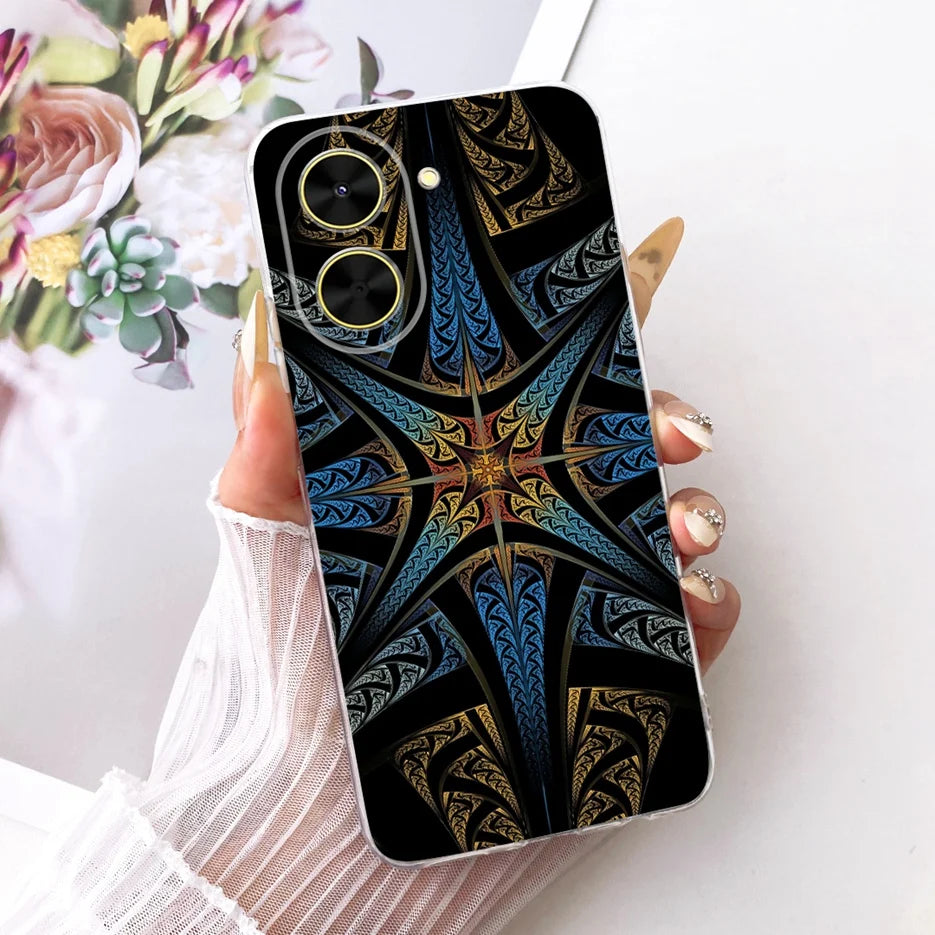 Xiaomi Redmi A5 4G / Poco C71 Case – Butterfly Painted Soft Silicone Phone Cover