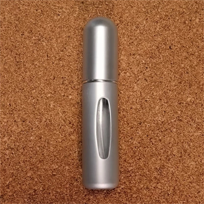 Portable Metal Perfume Bottle 5ml – Refillable Spray Atomizer for Fragrance Travel