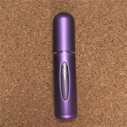 Portable Metal Perfume Bottle 5ml – Refillable Spray Atomizer for Fragrance Travel