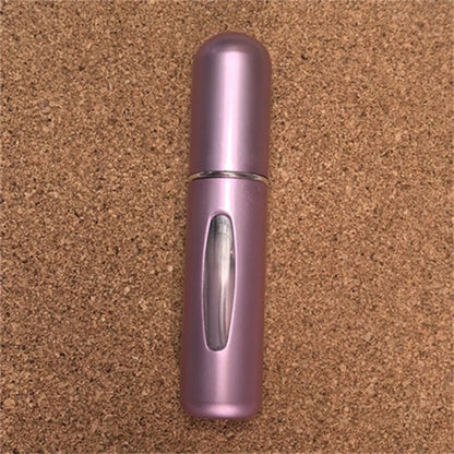 Portable Metal Perfume Bottle 5ml – Refillable Spray Atomizer for Fragrance Travel