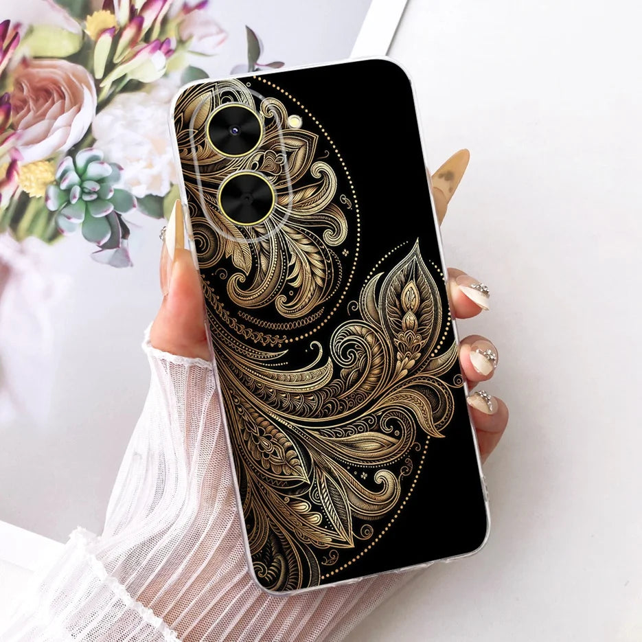 Xiaomi Redmi A5 4G / Poco C71 Case – Butterfly Painted Soft Silicone Phone Cover