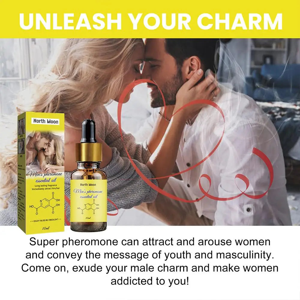 Natural Pheromone Oil 1/3/5PCS – Attraction Perfume for Men & Women