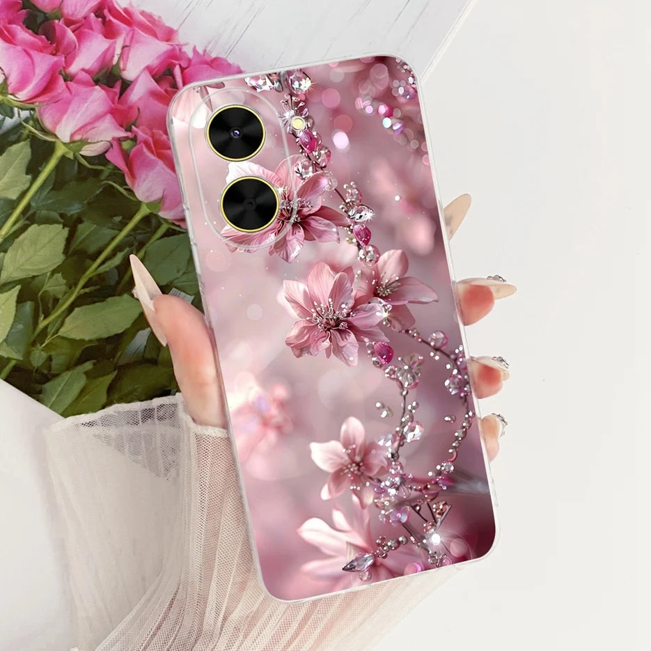 Xiaomi Redmi A5 4G / Poco C71 Case – Butterfly Painted Soft Silicone Phone Cover