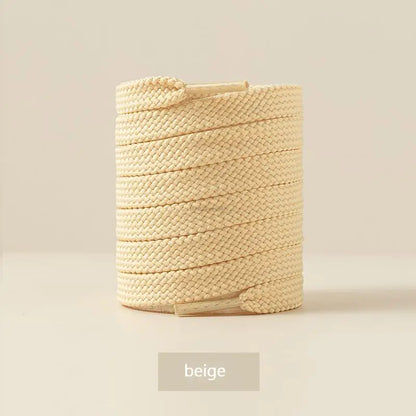 1Pair Fabric Flat Shoe laces Classic Shoelaces for Sneakers White Black Shoelace Quality Laces Shoes 100/120/140/160CM Strings