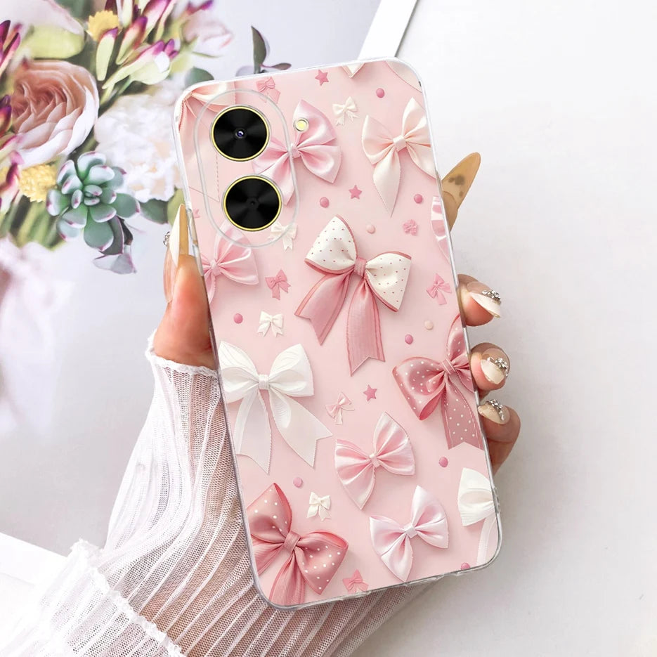 Xiaomi Redmi A5 4G / Poco C71 Case – Butterfly Painted Soft Silicone Phone Cover