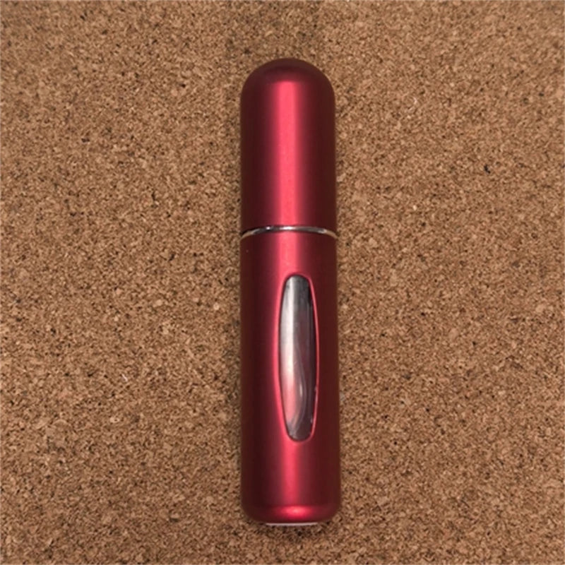 Portable Metal Perfume Bottle 5ml – Refillable Spray Atomizer for Fragrance Travel