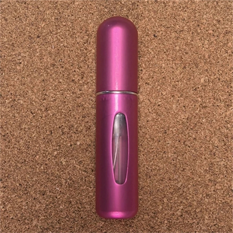 Portable Metal Perfume Bottle 5ml – Refillable Spray Atomizer for Fragrance Travel