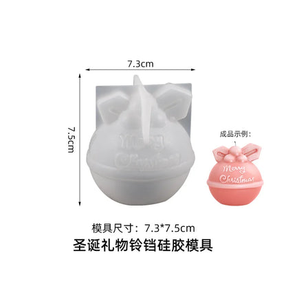 Christmas Tree Candle Mold – 3D Silicone DIY Candle Making Kit for Holiday Crafts