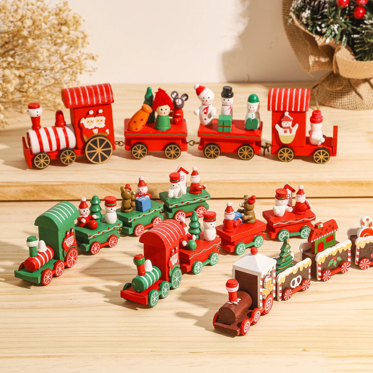 Christmas Train Ornament – Holiday Home Decoration for Xmas & New Year 2026