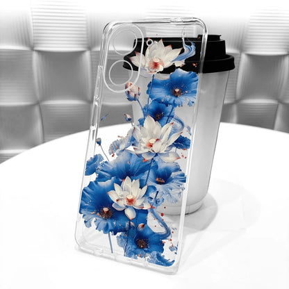 Xiaomi Redmi A5 4G / Poco C71 Case – Butterfly Painted Soft Silicone Phone Cover