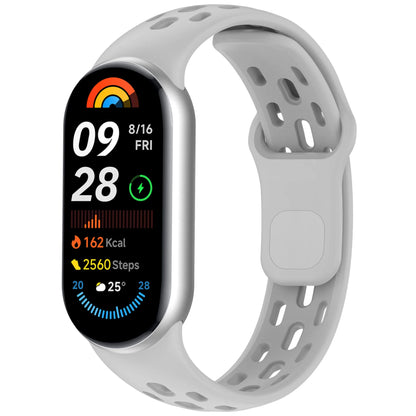 Watch Strap for Xiaomi Mi Band 10 9 8 NFC Accessories Sport Silicone Bracelet Wristband belt pulseira correa miband Mi band 10