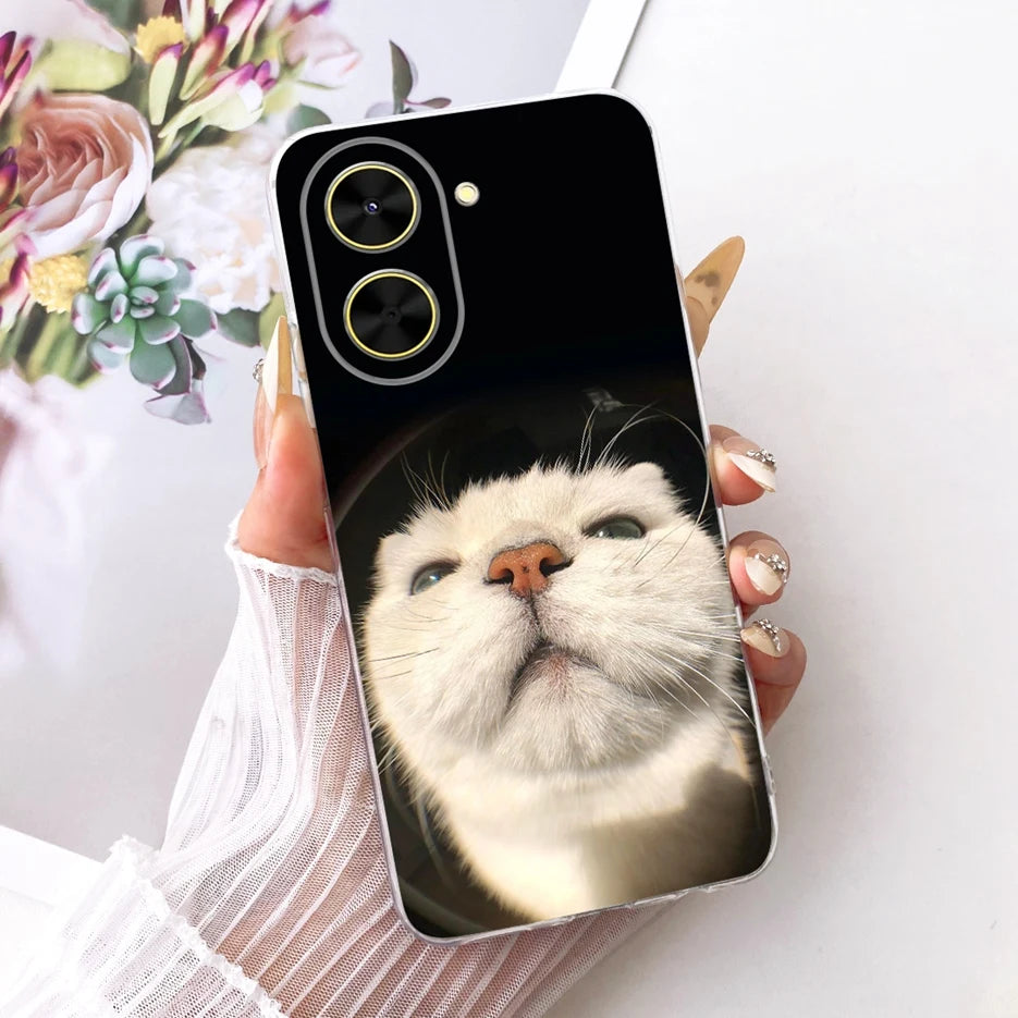 Xiaomi Redmi A5 4G / Poco C71 Case – Butterfly Painted Soft Silicone Phone Cover