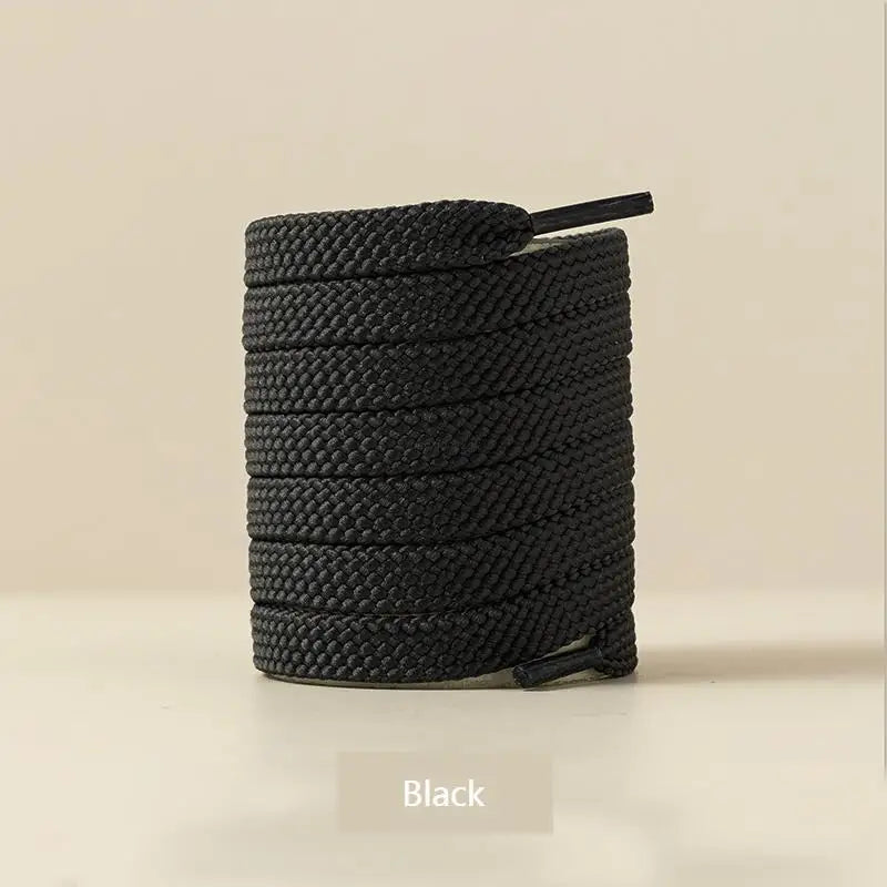 1Pair Fabric Flat Shoe laces Classic Shoelaces for Sneakers White Black Shoelace Quality Laces Shoes 100/120/140/160CM Strings